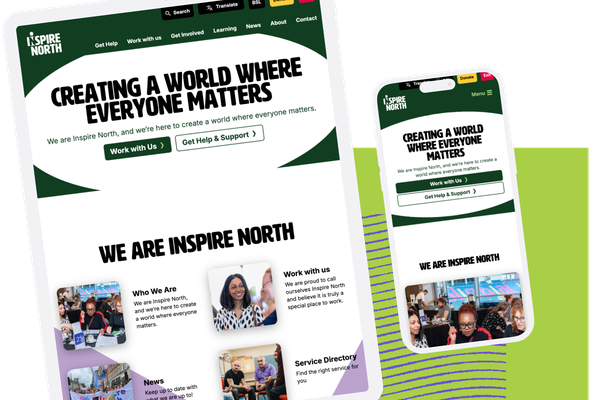 Unifying digital presence: Inspire North’s transformation